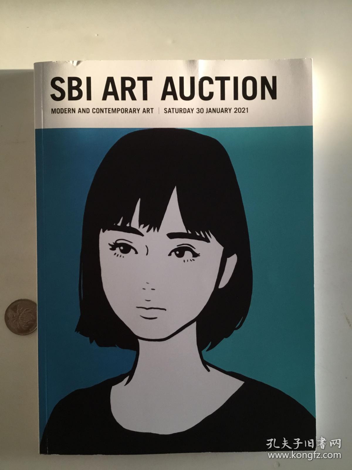 2021年1月30日，日本，SBI ART拍卖会，现当代艺术