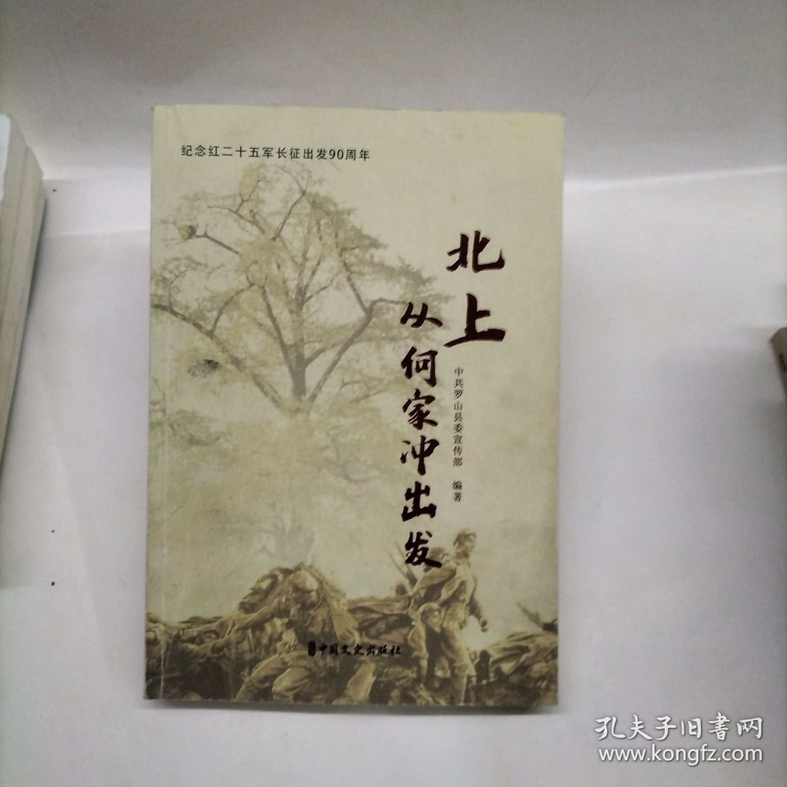 北上：从何家冲出发 内页全新未阅 实图拍摄 作者: 中共罗山县委宣传部 出版社: 中国文史出版社