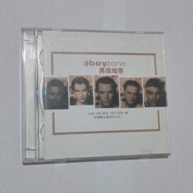 CD《男孩地带》九五品带歌词，2碟很新无划痕。