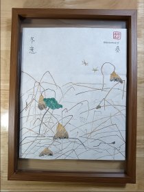国画装饰画冬