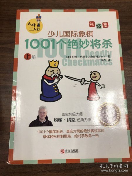 大师三人行：少儿国际象棋初级篇：1001个绝妙将杀（上下册）