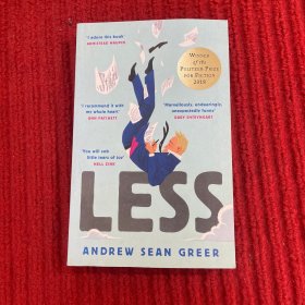 Less : Winner of the Pulitzer Prize for Fiction 2018（原装正版）