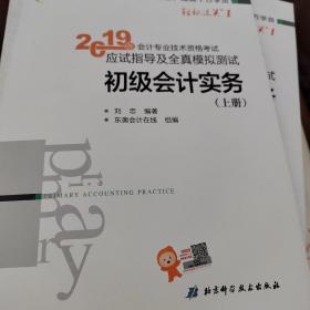 2019年会计专业技术资格考试应试指导及全真模拟测试初级会计实务上册