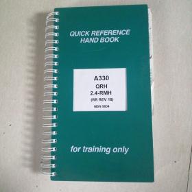QUICK REFERENCE HAND BOOK A330 QRH 2.4d-RMH