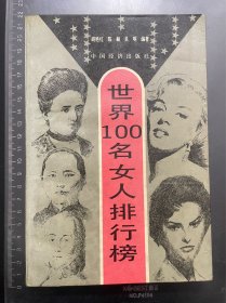 世界100名女人排行榜