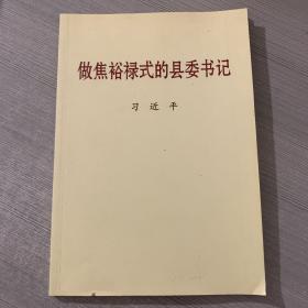 做焦裕禄式的县委书记：小字本