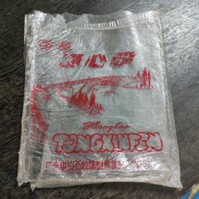 早期广东中山石歧镇糖果厂香草通心粉包装袋
