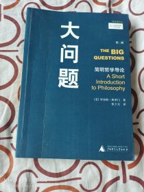 大问题：简明哲学导论（二维码扫描上传，正版二手图书，2009年二版二印，16开平装本）