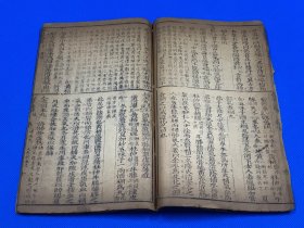 乾隆五年 芸生堂 木刻 中医药书 《重镌本草医方合编》六册 六卷 一套全  全书精写刻  版本较少见  大开本  25.5*15.6cm