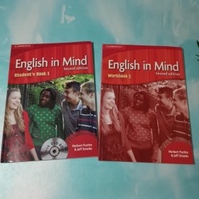 English in Mind Level 1 Student's Book with DVD-ROM 2本合售