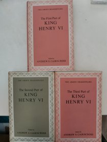【英文原版书】THE ARDEN SHAKESPEARE：KING HENRY Ⅵ Part 1-3