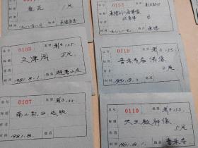 老底片影像【1981年彩色拍摄《承德古建筑》】【97个承德古建筑，291张底片】【如今很多都不是原来的样子了，非常珍贵，所有的承德古建筑影像，极具收藏研究价值，9.5品，原底，齐捷等拍摄】【假一罚百，放心购买】