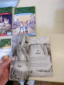 Magic Tree House ：2 the knight at dawn 3 mummies in the morning 10 ghost town at sundown 15 Viking ships at sunrise 18 Buffalo before breakfast 27 thanksgiving on Thursday 28 high tide in Hawaii 7册合售