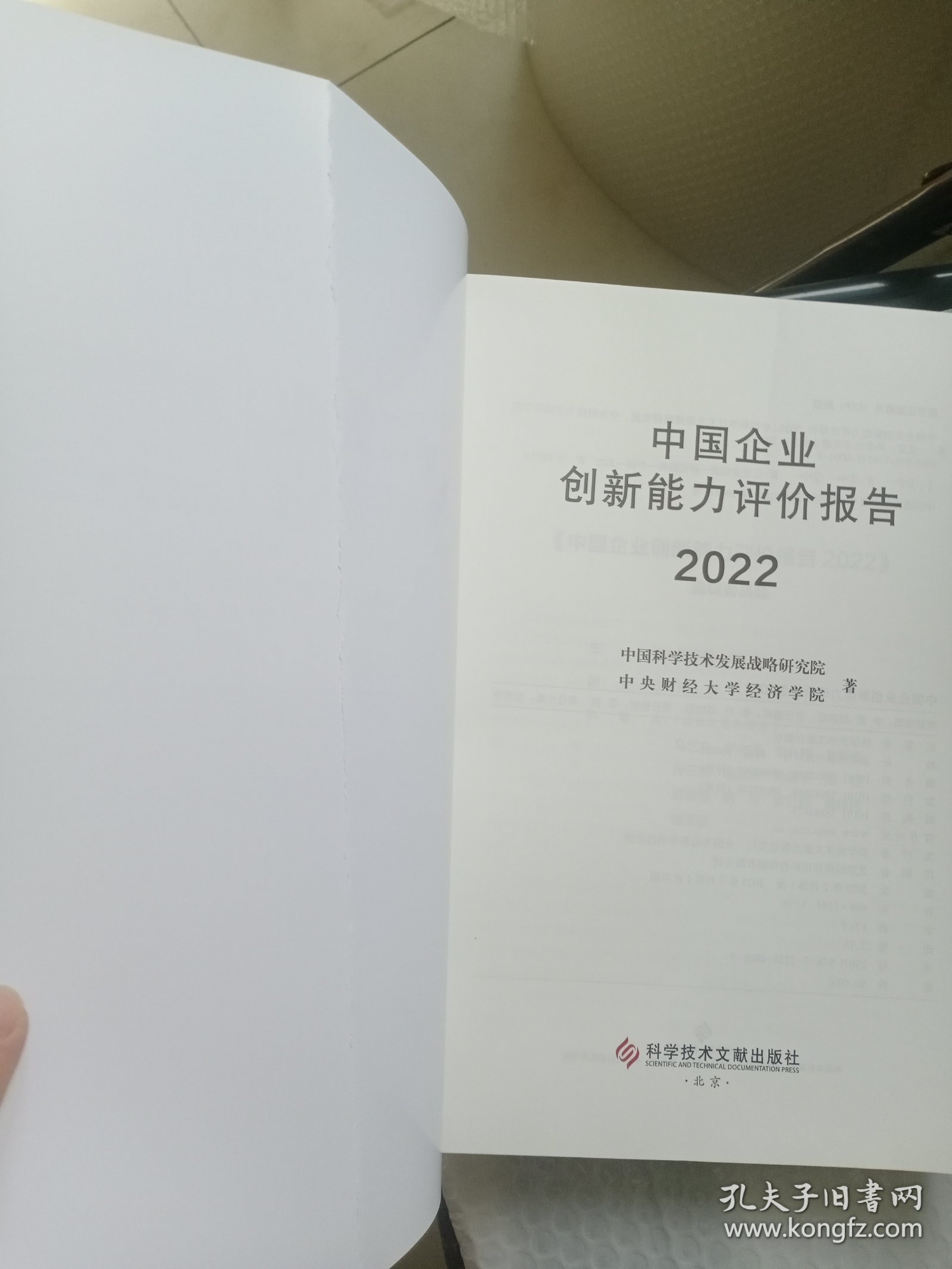 中国企业创新能力评价报告2022
