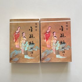 绘图本金瓶梅词话 上下全两册