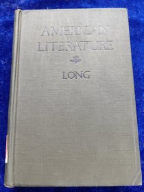 AMERICAN LITERATURE（馆藏）精装 32开 1913年版【书内有精美插图】
