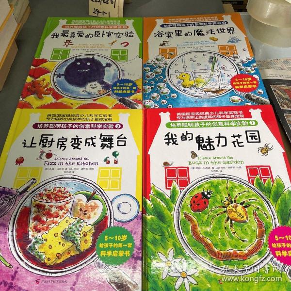 培养聪明孩子的创意科学实验 全4册