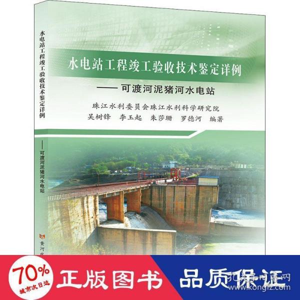 水电站工程竣工验收技术鉴定详例——可渡河泥猪河水电站