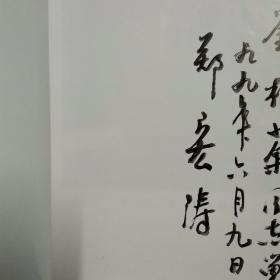 郑宏涛绘画艺术   签名本   娄师白题写书名