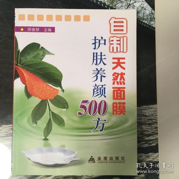 自制天然面膜护肤养顏500方