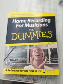 Home Recording For Musicians For DUMMIES【音乐家为假人录制的家庭录音】