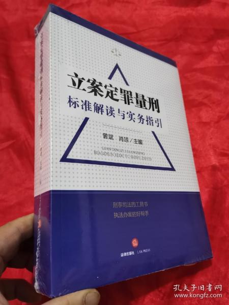 立案定罪量刑：标准解读与实务指引（16开，未开封）