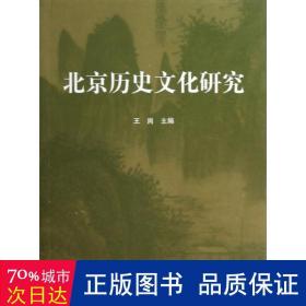 北京历史研究 中国历史 王岗 编