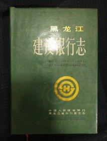 《黑龙江建设银行志》精装 黑龙江省建设银行编委会 私藏 基本全新 书品如图..