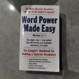 Word Power Made Easy: The Complete Handbook for Building a Superior Vocabulary 英文原版