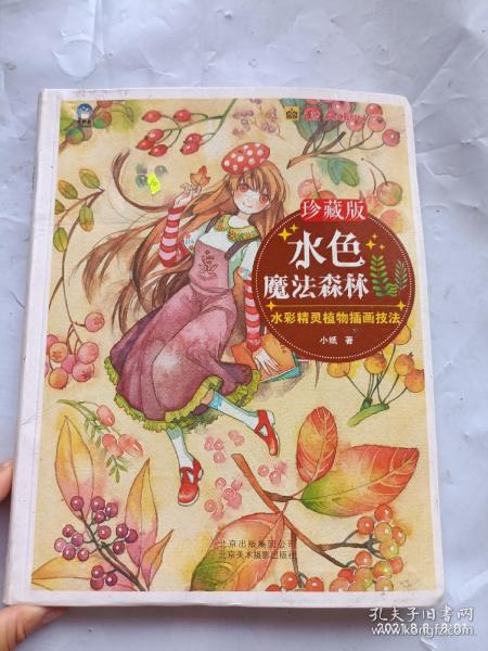 水色魔法森林：水彩精灵植物插画技法