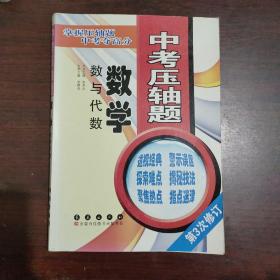 中考压轴题 数学 数与代数 第3次修订