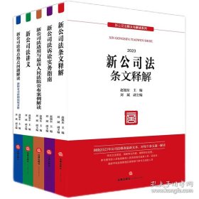 新公司法条文释解+适用与最高人民法院公布案例解读+诉讼实务指南+讲义+重点热点问题解读 赵旭东主编 刘斌副主编 法律出版社