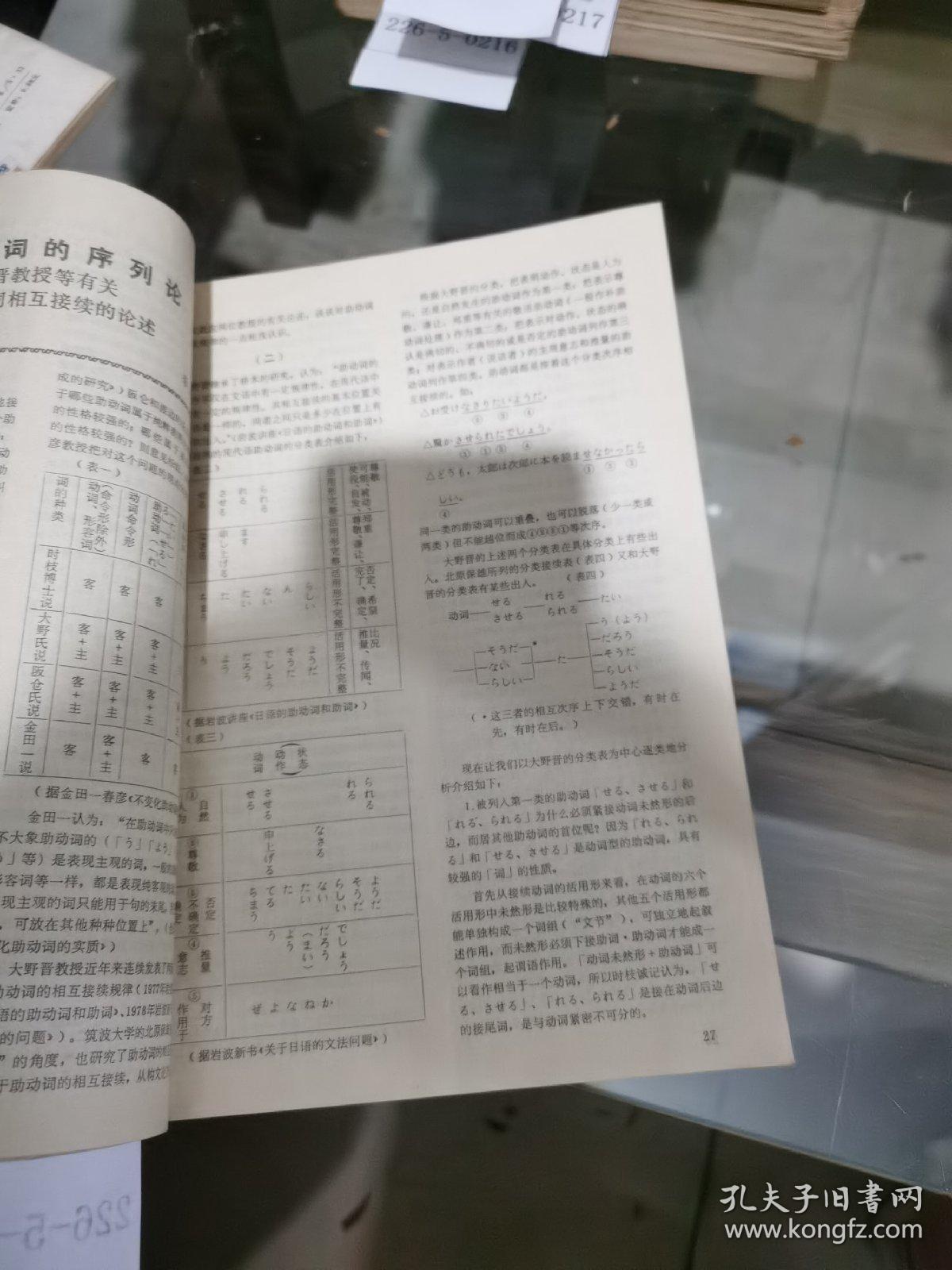 日语学习与研究1984年1~6期