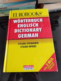 EUROBOOKS WORTERBUCH ENGLISCH DICTONARY GERMAN德英词典 Lechner's Englisch Wörterbuch. Deutsch Englisch