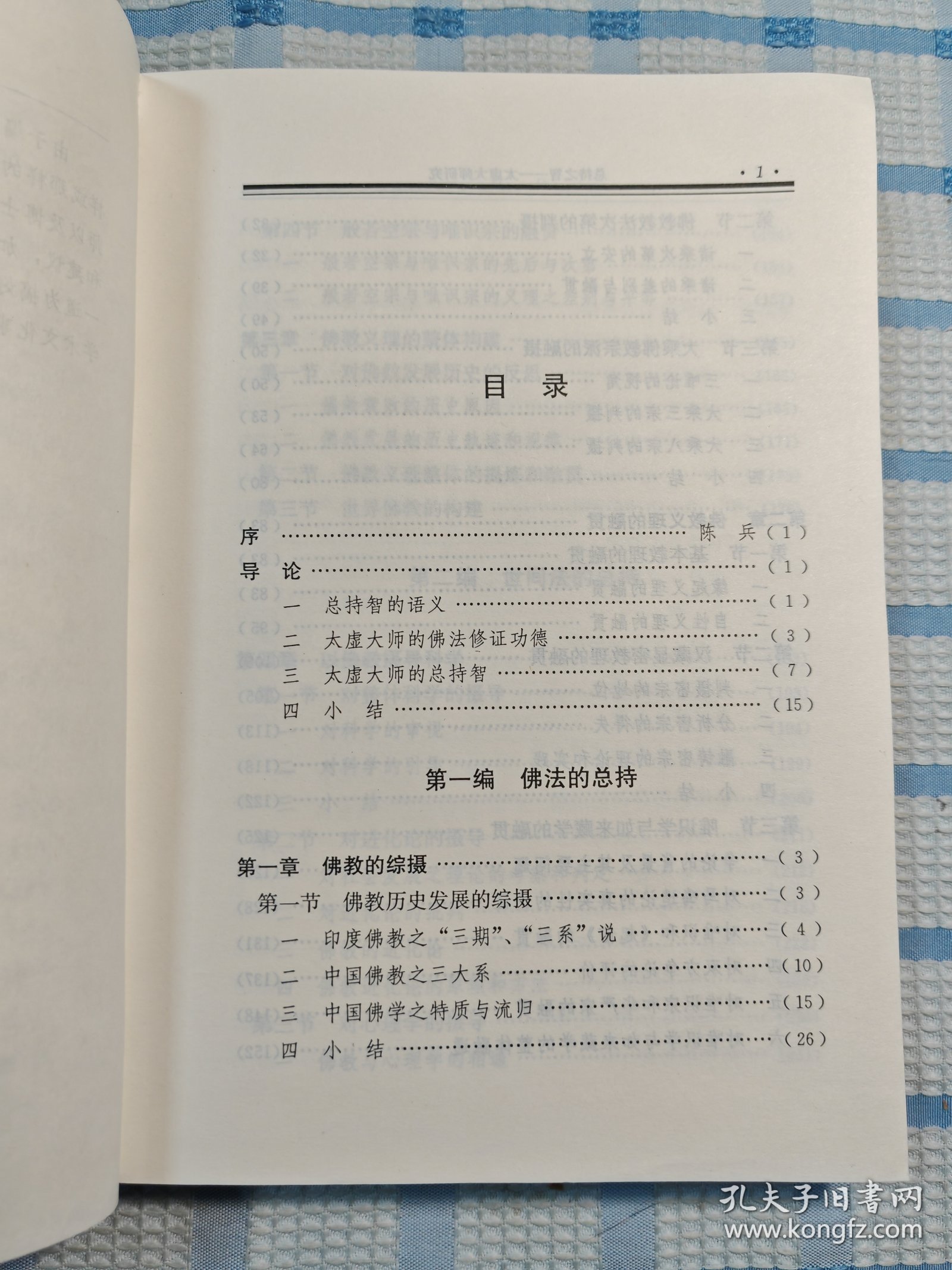 总持之智：太虚大师研究