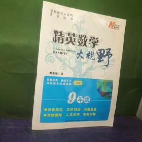 精英数学大视野九年级