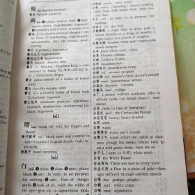 英汉汉英双解词典 第3、4册