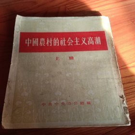 中国农村的社会主义高潮，上册