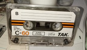 TAK 空白磁带C-60 （录有学习内容）