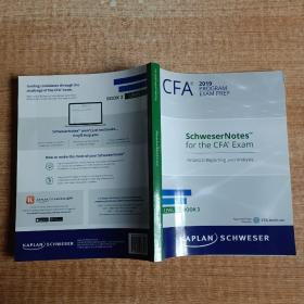 SchweserNotes for the CFA Exam