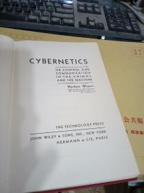 民国旧书 CYBERNTICS（控制论）布面精装