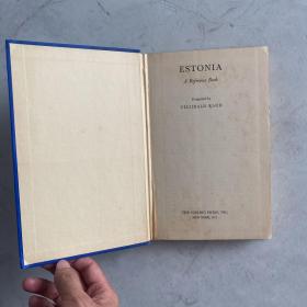 Estonia A reference book 爱沙尼亚 Villibald Raud 精装