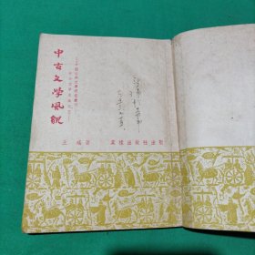 中古文学风貌