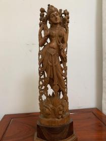 印度老山檀香木佛像（1700克）