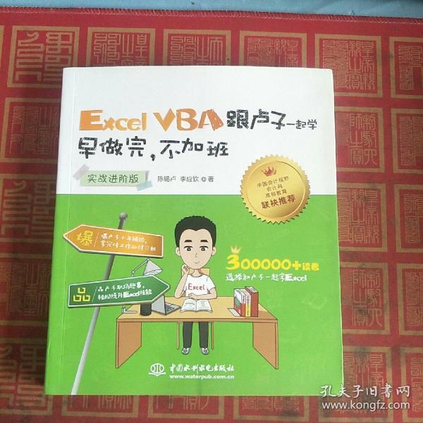 Excel VBA跟卢子一起学 早做完，不加班 （实战进阶版）