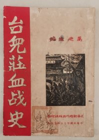 台儿庄血战史（民国二十七年初版，整体品相很好，是难得的抗战时期珍贵史实，真实的记录了台儿庄战役的历史佐证，可入馆藏）