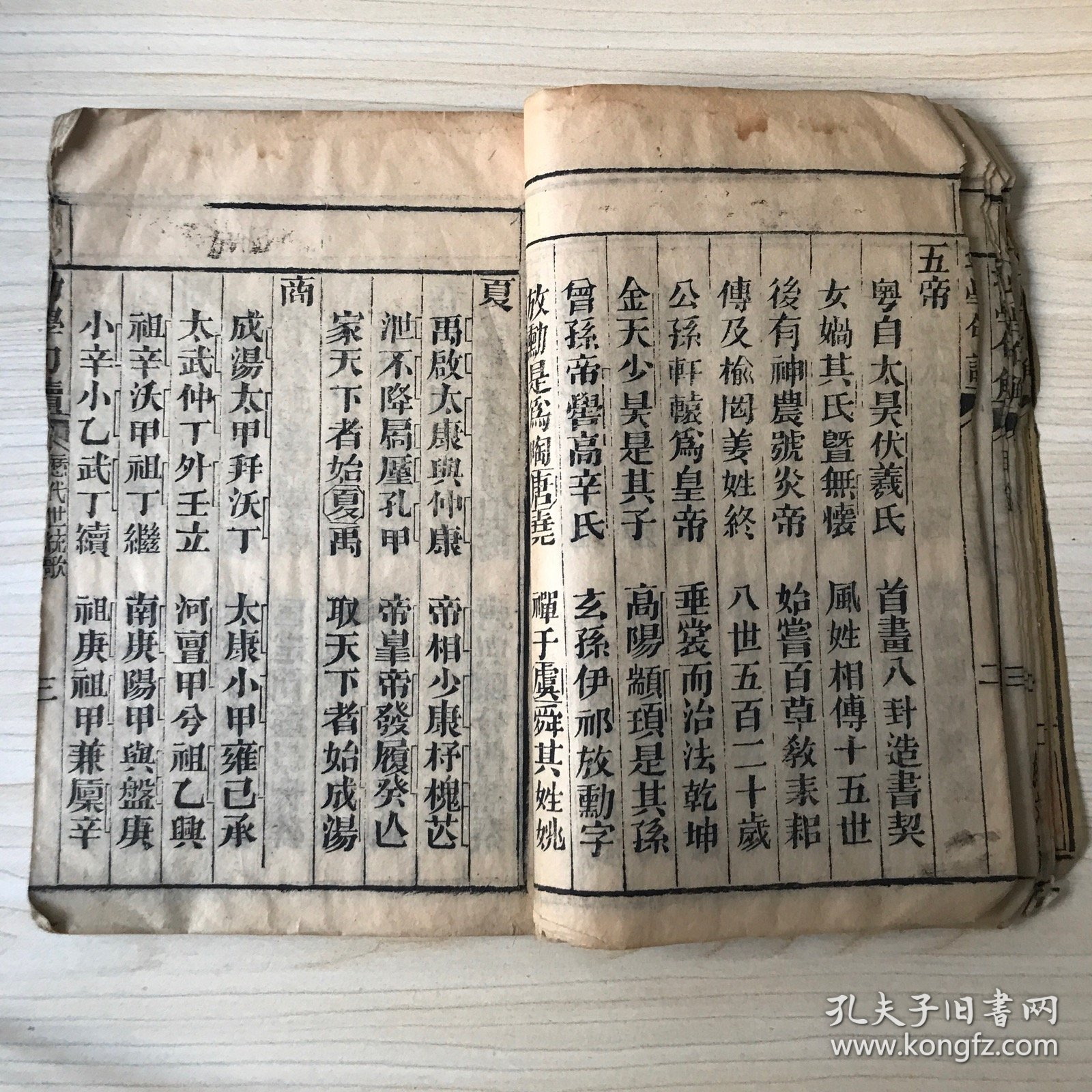 幼学须知句解 卷1-4 四册全 光绪丙戊年重镌