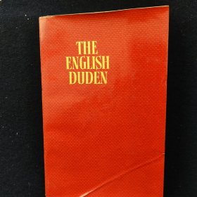 THE ENGLISH DUDEN