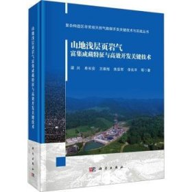 【全新正版】山地淺層頁巖氣富集成藏特征及高效開發(fā)關鍵技術