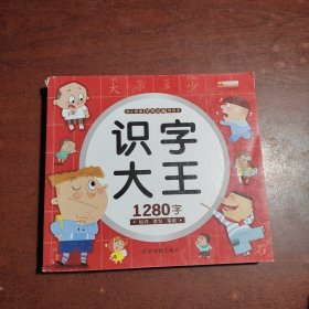 幼儿学前识字启蒙用书识字大王1280字